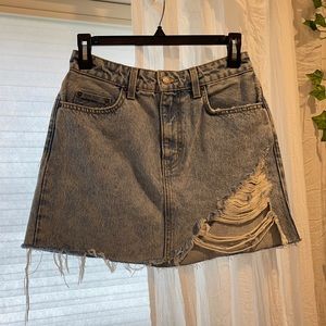 Carmar mini denim skirt